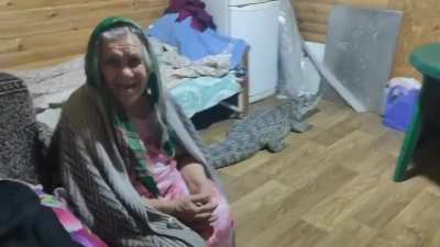 Not all Russians have bears for pets, some just like it a bit more exotic