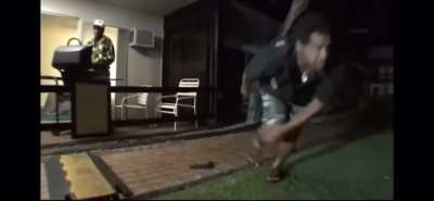 Me doin some training with the chirrin