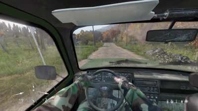 Dayz driving in a nutshell