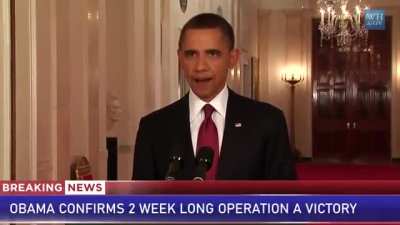 Obama sings