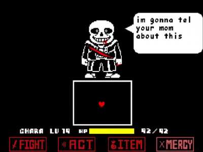 im gonna tel your mom about this