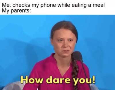 Probably shouldn't eat and go on the phone at the same time near them