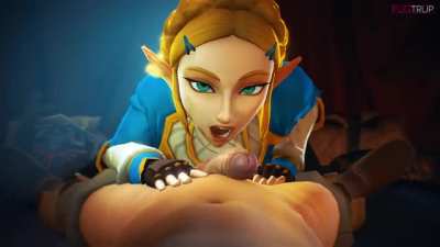 Zelda being a tease (Fugtrup) [The Legend of Zelda]