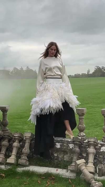 'Margot was game for everything on her British Vogue January Cover shoot' - IG December 2025