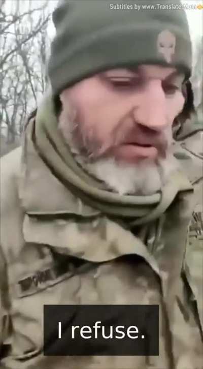 RU POV: Another video of Ukrainian soldiers who refuse to go to battle. [AI Translate]