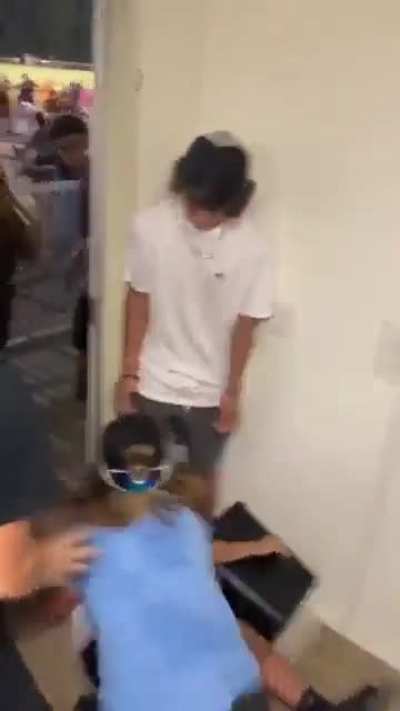 Bro got ROCKED