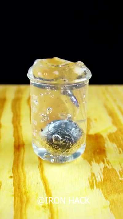 Red Hot Metal Ball Vs Aloe Vera Gel