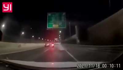 Just a normal day on the motorway