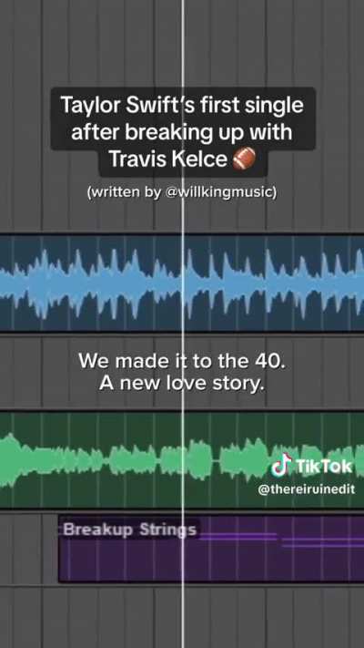 Taylor Swift Kelce breakup song just dropped