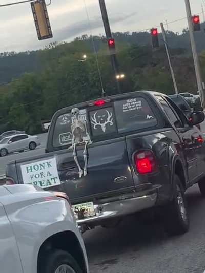 Honk for a treat