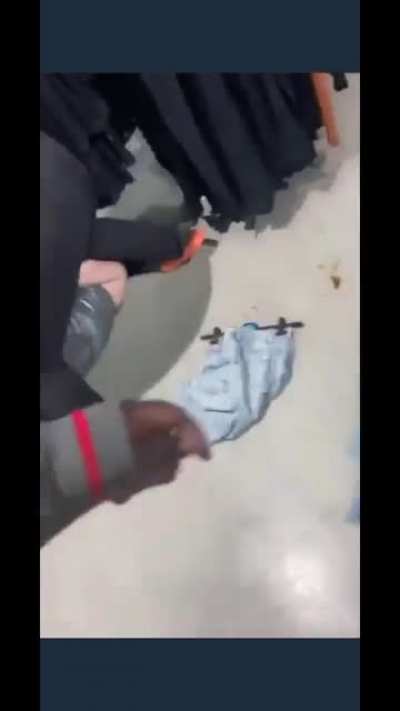 Girl shits herself in Primark.