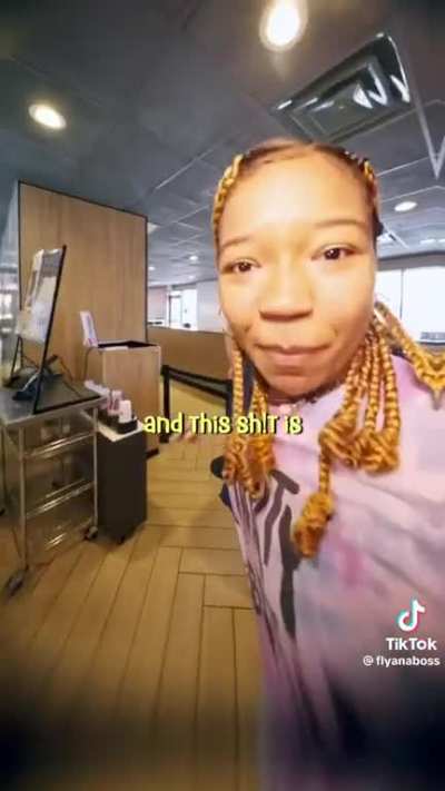 Imagine trying to eat and you see this