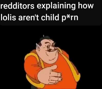 it is literally child p*rn