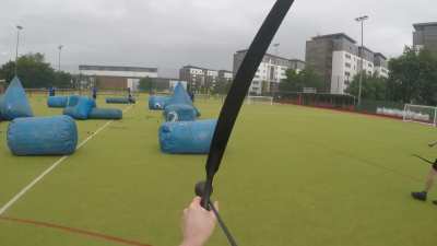 Short clip from one of my club's 'Battle Archery' sessions