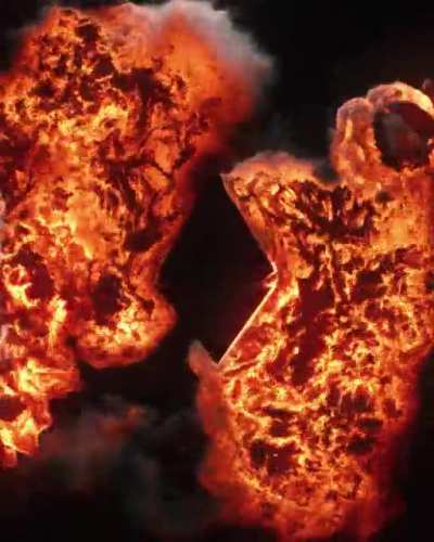 Endless loop of Explosions!