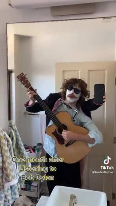 Evolution of a Bob Dylan fan.