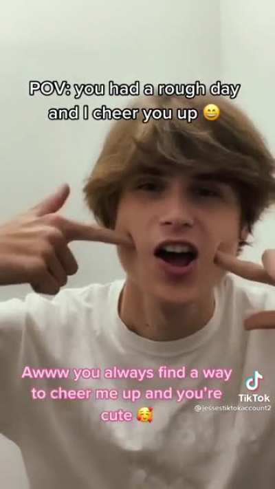 Omg he’s so cute it made my day better