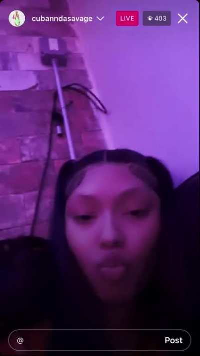 Cuban doll live todayyyy
