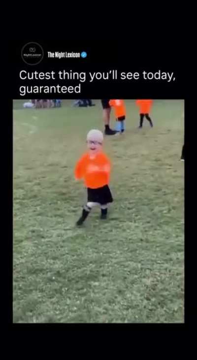 Genuine happiness from this little boy🥹❤️