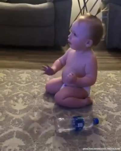 Kid is going to be either an athlete or an actor.