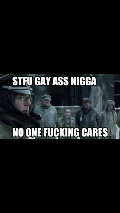 No gay shit