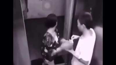 Elevator interaction gone wrong