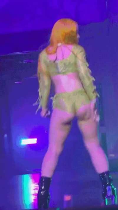 On stage