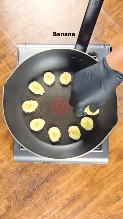 Banana Blueberry Honey Pancake