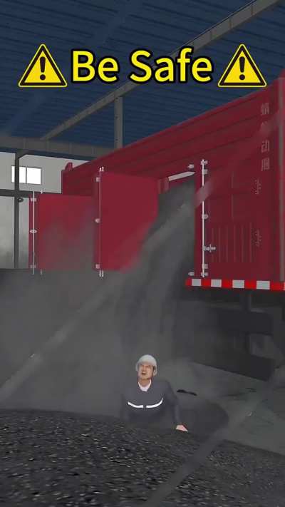3D animated Chinese workplace safety awareness video