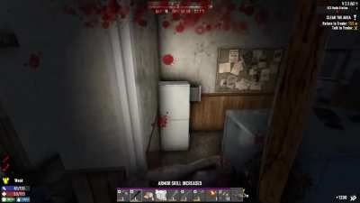 The very last SMACK from the very last zombie of my quest did all that 😭