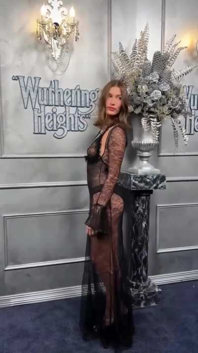 Hailey at the Wuthering Heights movie premiere in Sydney Australia Instagram February 2026