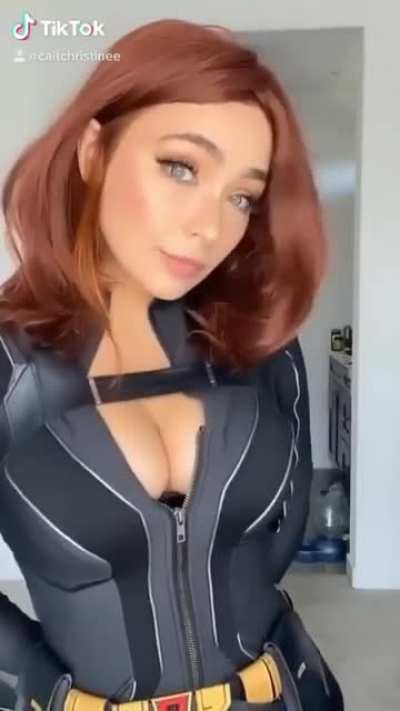 caitl<wbr>inchr<wbr>istin<wbr>ee as Black Widow