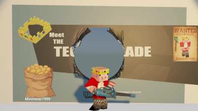 Meet the technoblade (TF2 style)