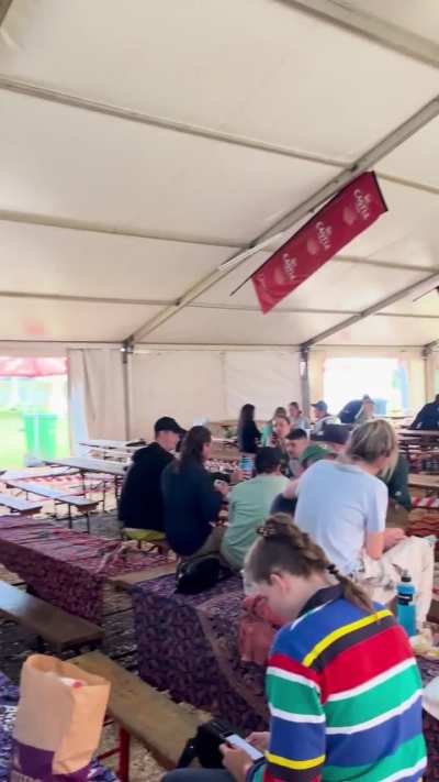 Bok fans reserving their spots 12 hours before kick-off