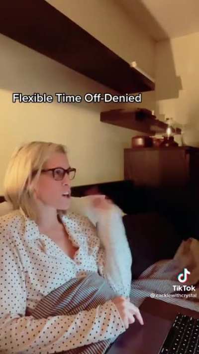 Just another day of getting personal time off denied