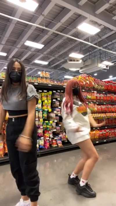 Twerkeo en el súper