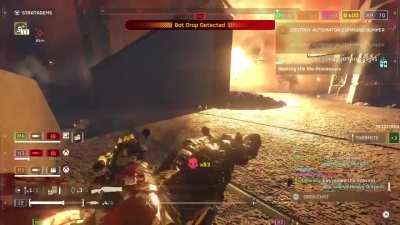 What’s your record for most kills with one Hellbomb?