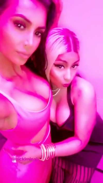 Kim and Nicki
