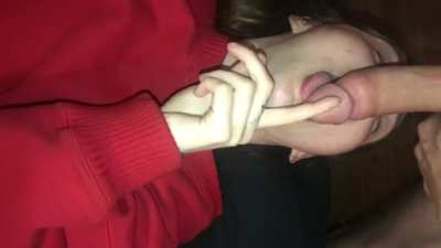 How The Cock Is Through in Her Throat..