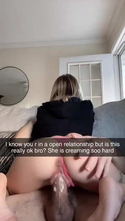 Cheating on him cause I want a different cock. 