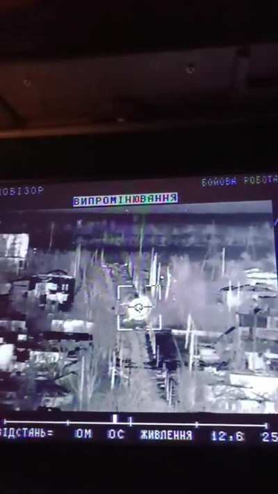 video showing a russian BMP-2 being destroyed by a Ukrainian Stugna-P ATGM team near Bakhmut.