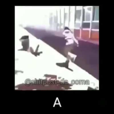 Foi só um empurrão