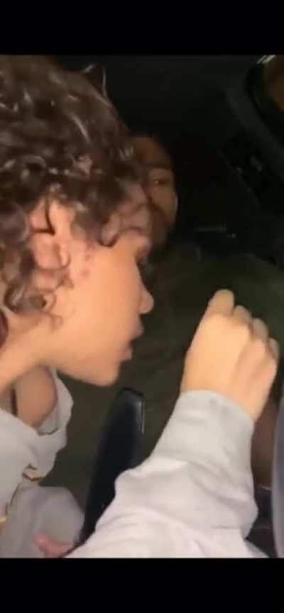 Swallowing it whole in the front seat