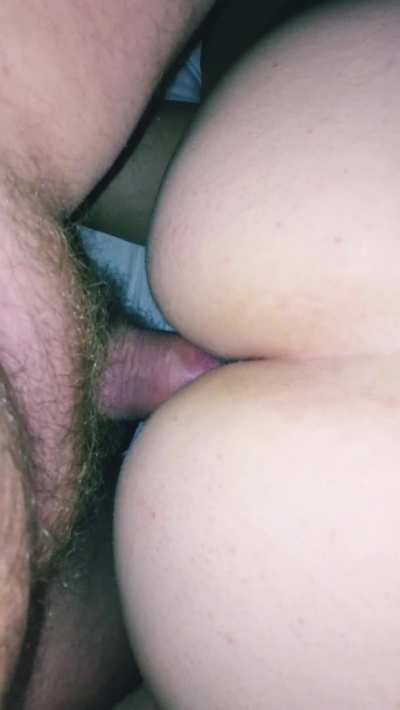 He's in my ass