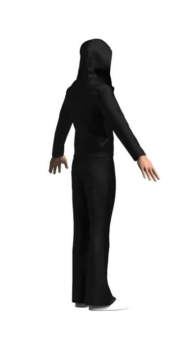 Asymmetrical jacket