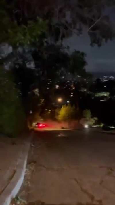 Reckless driving at night
