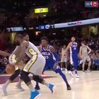 How the fuck? LeBron got moves