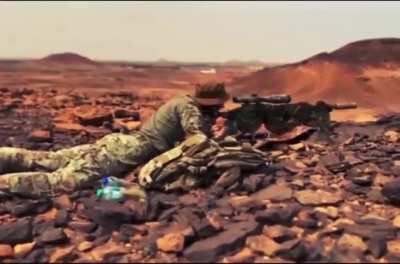 Archive footage of Ukrainian special forces operating in northeast Africa