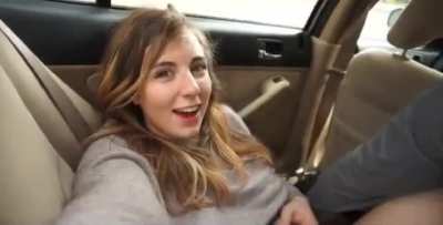 Creampie for Your Sis While You Wait for Your Parents in the Car
