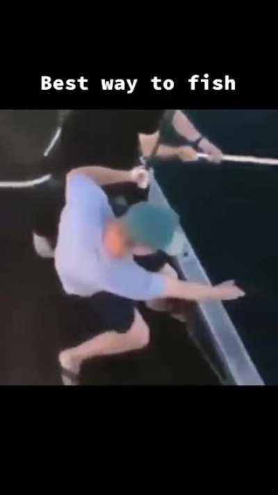 Fishing in mother Russia